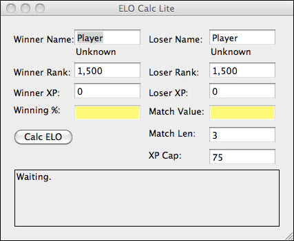 ELO Calc Lite for Mac